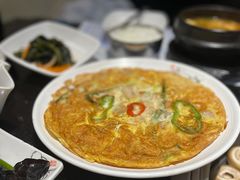 海鲜葱饼-青松馆韩国料理(香港中路佳世客店)