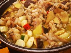 鸡汁菌汤牛蛙-回·龙虾铺·盆盆蟹·烧烤大排档(回龙观店)