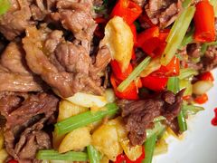 菜籽油炒衡东黄牛肉-老湘村·湖南土菜(天河维多利店)