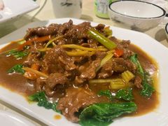 芥兰炒牛肉-潮人姐妹轩(海宁路店)