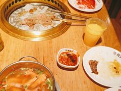 -韩京炭火烤肉自助料理(柯桥万达店)