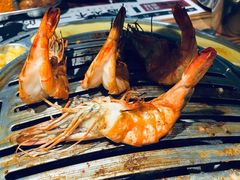 芝士烤大虾-青瓦炭韩潮烤肉(花园道店)