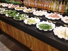 自助取餐区-好伦哥比萨烤肉自助(八里桥店)