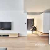 80㎡超强收纳，一家三口的极简之家