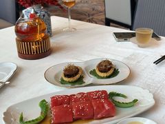 红米脆皮鲜虾肠-东海朗廷酒店-唐阁T’ANG COURT 中餐厅