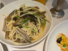 茭白炒鳝丝-玫瑰厅上海菜(兴国路店)