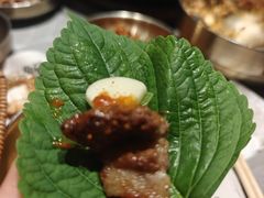 -草家酱蟹炭火烤肉店(珲春南路一店)