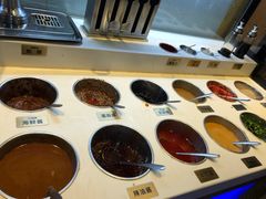 自助调料区-傣妹火锅(南京东路一店)