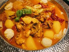 沙湾原始大盘鸡-丝路金桃·新疆菜(徐汇店)