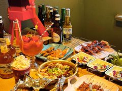 -街角等你.大连海鲜烧烤.经典铁板海鲜串(西安路店)