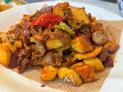 烤馕炒肉-燕兰楼·清真西北融合菜(亚运村店)