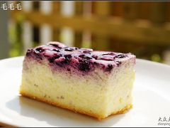 蓝莓芝士蛋糕&nbsp;还好-榖屋house of flour(张江首店)