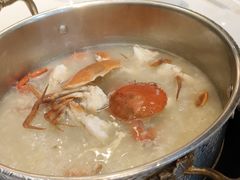 招牌本地水蟹粥底-喜聚薈·花膠雞海鮮火鍋(越秀店)