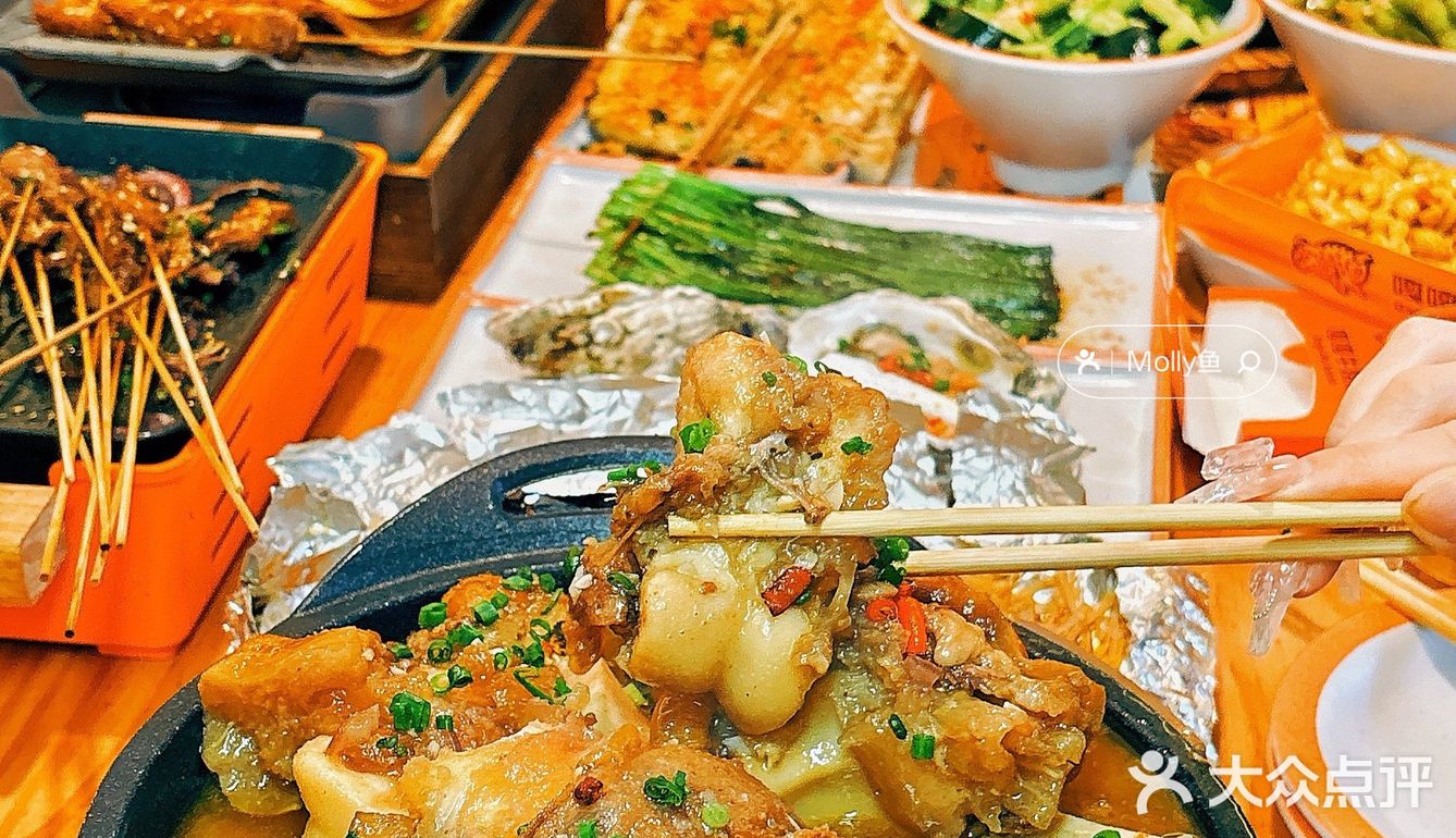 GaGa🐮烤肉还分部位⁉️广州番禺新开的！！！