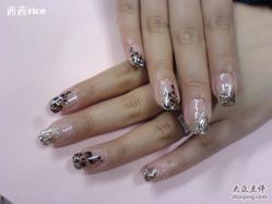 金色豹纹-星美甲