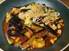新派鱼香茄子-周家二小姐的菜·扬州菜·香炒蟹·狮子头(江都金鹰店)