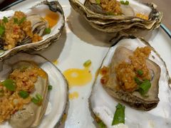 -东来菜馆•手抓海鲜家常菜•海鲜锅贴(鸽子窝店)