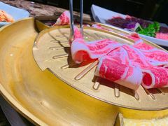 秘制黑猪五花-猪啊牛呀羊啊铜盘烤肉(正大广场店)