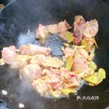 快手家常菜——干豆角炒鸡