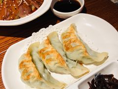 香煎韭菜饺-南拳十三姨·潮汕砂锅粥(世纪金源店)