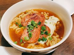 香煎午餐肉配蛋面-新旺茶餐厅(嘉里城店)