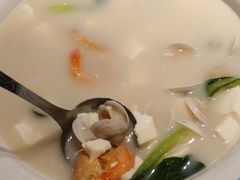三鲜豆腐汤-渔民船说·北塘海鲜·天津菜·海肠捞饭(北塘古镇店)