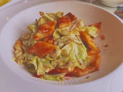 包包菜炒馕-巴依老爷新疆美食(马驹桥店)