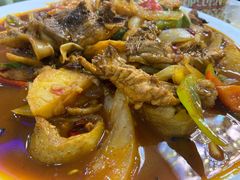 -炕锅羊肉土火锅面片大王