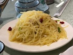 炒土豆丝-东门老磨坊羊汤馆(兰山新东关店)