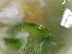 丝瓜咸蛋肉丝汤-海泉湾竹筒饭·瘦身水库大头鱼(从化温泉镇店)