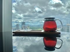 洛神花影-君悦酒店·大堂酒吧·高空下午茶·暮色微醺