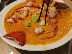 芙蓉虾汤蒸波龙-谢先生酒店·椒宴集(沙湖店)
