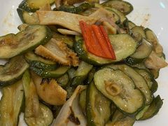 香菌酱脆瓜炒羊肚-新兴家喻酒家·羊城名宴(昌岗店)