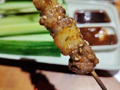 烤羔羊肉串-木屋烧烤(岗顶二店)