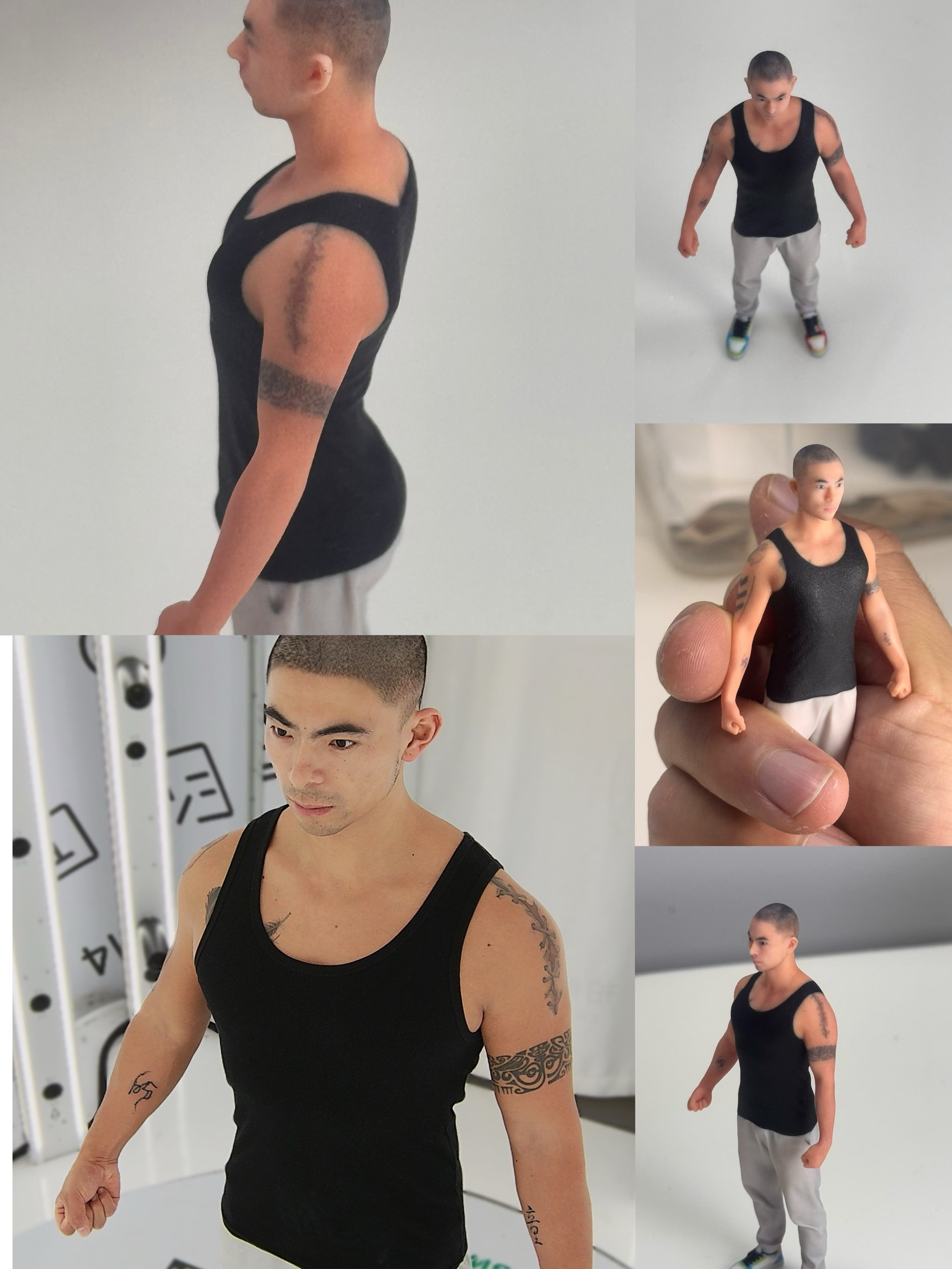 3d真人模型