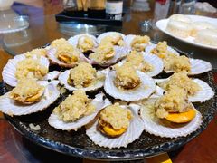 -东来菜馆•手抓海鲜家常菜•海鲜锅贴(鸽子窝店)