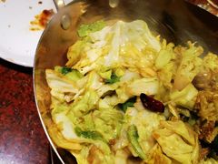 干锅圆白菜-绿茶餐厅(华联万柳店)