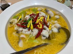 椒麻鱼片-吕氏疙瘩汤·海鲜新鲁菜(凯德mall新都心店)