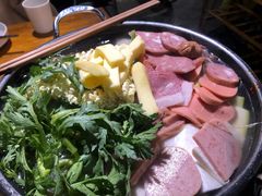 韩式泡菜部队火锅-仨仨米炭火烤肉