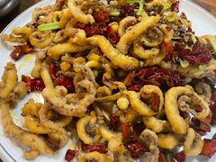 干煸鱿鱼须-盛德利食府 天津菜(河西店)