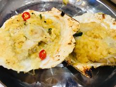 扇贝-宝记烧烤·碳锅羊肉·羊蝎子火锅·夜食社(文体路创始店)