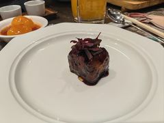 烟熏无花果牛小排-北京泰富酒店-柏景轩中餐厅