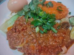 咖喱牛肉酱拌面-杨记跷脚牛肉面(下元店)