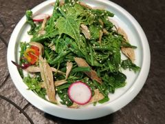 炝拌丝瓜尖-北平盛世·新京菜·北京烤鸭(劲松·双井店)