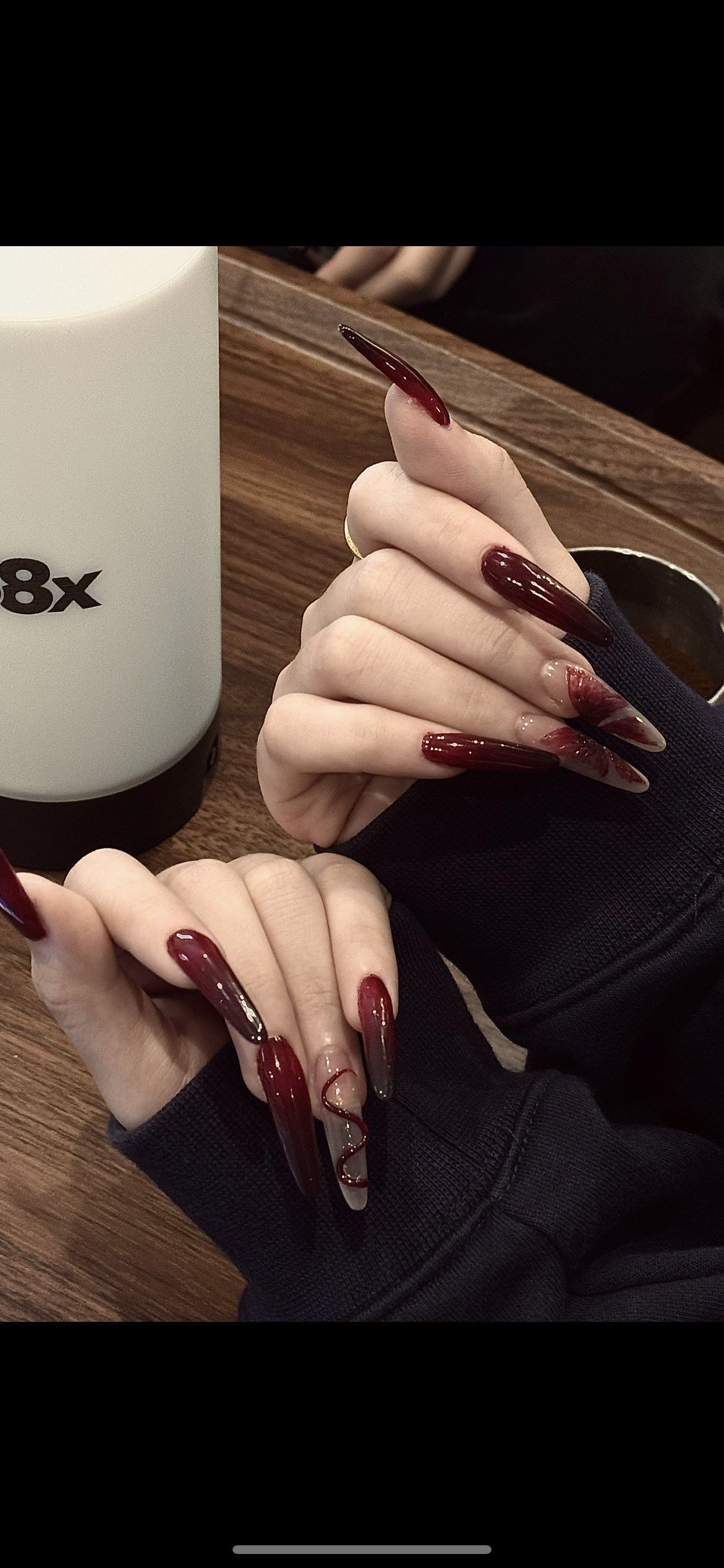 好看的长指甲呦