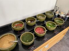 自助调料区-岳合轩老北京涮肉