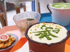 手工奶盖茶-茶是一枝花泡茶店