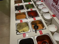 自助调料区-幸运牛汕头小黄牛牛肉火锅(梅林店)