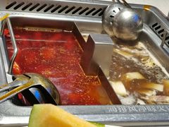 牛油麻辣锅底-海底捞火锅(大融城店)