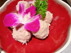 六六虾滑-左庭右院鲜牛肉火锅黑金店(陆家嘴中心店)